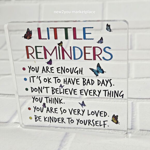 LITTLE REMINDERS Inspirational Motivational Gifts Employee Appreciation Gifts - Picture 1 of 13
